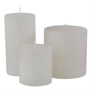 Grand Illusions Rustic Pillar Candle 100x100mm